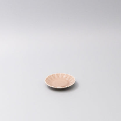 Sauce Dish 8cm Scallop Blush Gloss Glaze