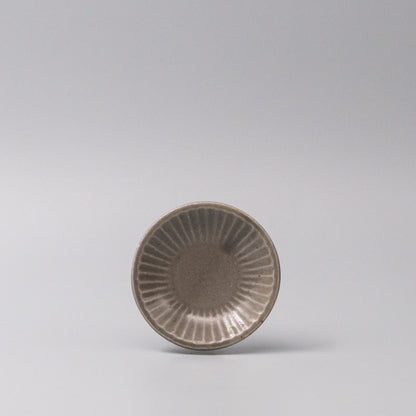 Sauce Dish 9.5cm Sunburst Dove Glaze