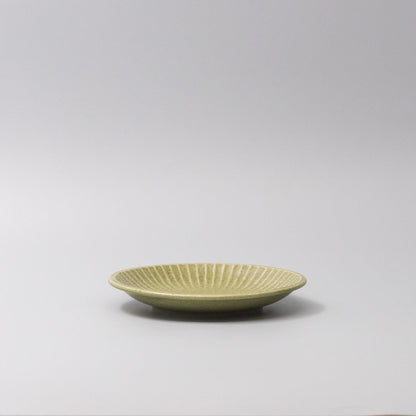 Tapas Plate 15.5cm Apple Green Glaze