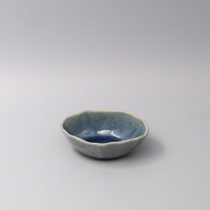 Bowl Oval 13.5cm Amane Sapphire Glaze