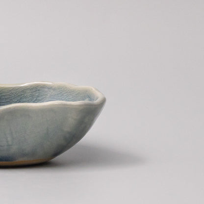 Bowl Oval 13.5cm Amane Sapphire Glaze