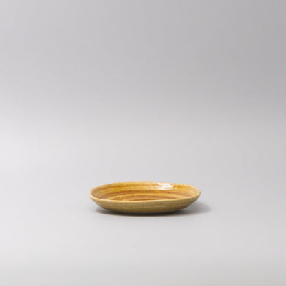 Plate 13.5cm Amane Amber Glaze