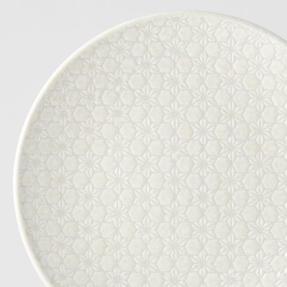 Dinner Plate 25.5cm White Star Glaze
