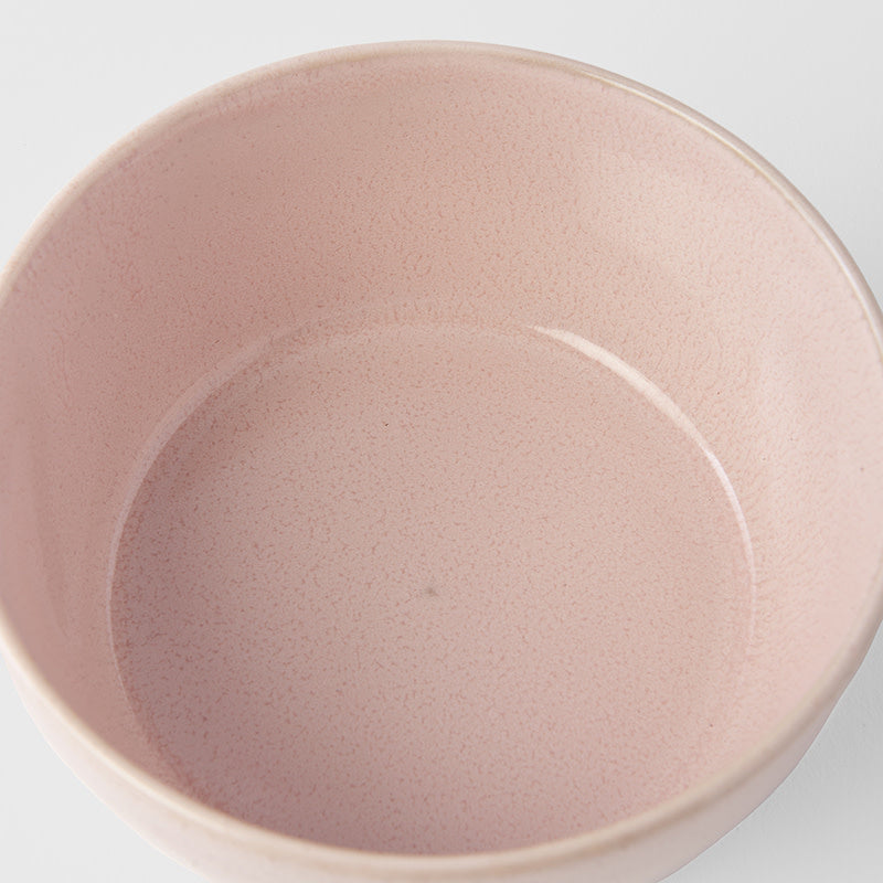 Bowl with Lid 13cm Sakura Pink Glaze