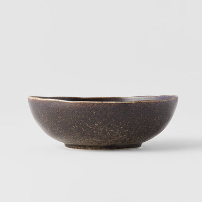 Bowl Oval 14cm 200ml Mocha Glaze