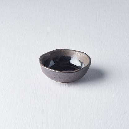 Sauce Bowl 8cm Black Mingei Glaze