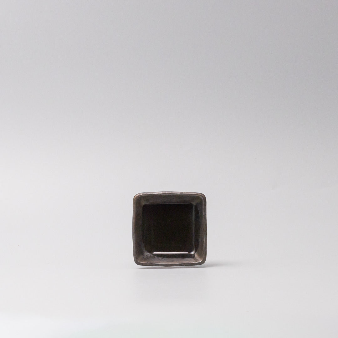 Sauce Dish 7cm Gloss Black Glaze