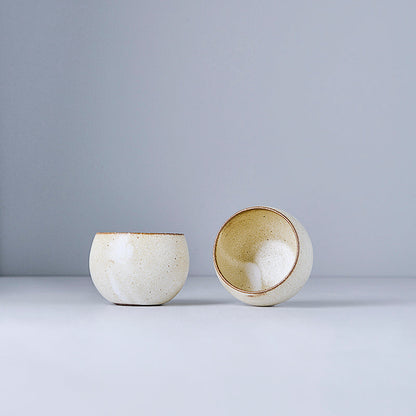 Cup Round 180ml Oatmeal Glaze