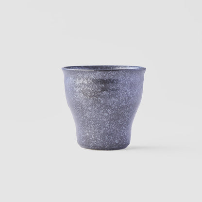 Cup Fluted 7cm Craft Black