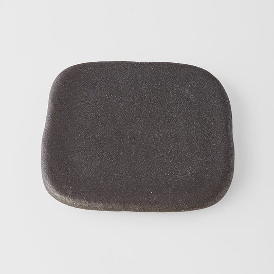 Plate Square 19cm Stone Slab Design