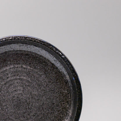 Plate Thick Edge 25cm Midnight Pearl Glaze