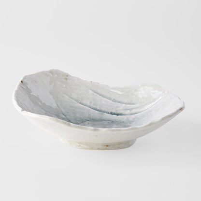 Bowl Rock 22cm Grey Glass Glaze