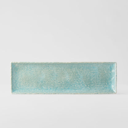 Platter 50cm Crazed Blue Glaze