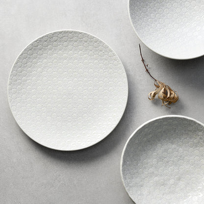 Tapas Plate 17cm White Star Glaze