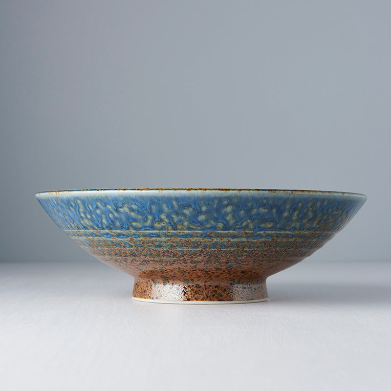 Ramen Bowl 24cm Earth & Sky Glaze