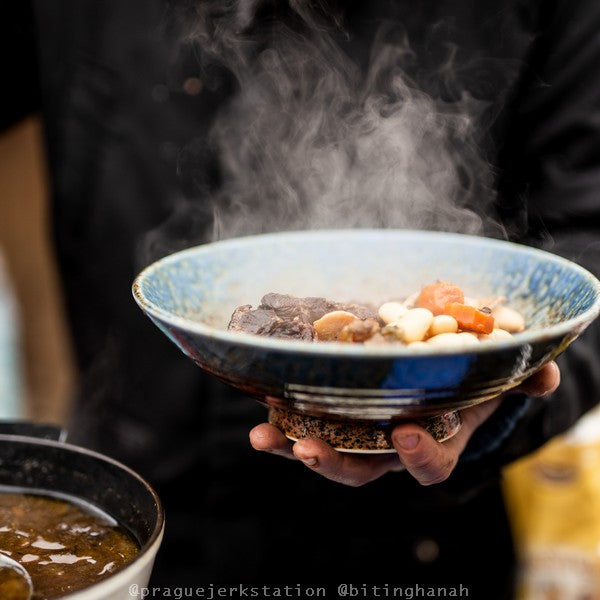 Ramen Bowl 24cm Earth & Sky Glaze