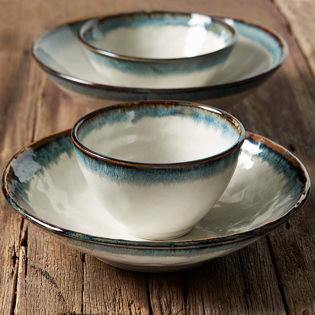 Bowl Deep 13cm Aurora Glaze