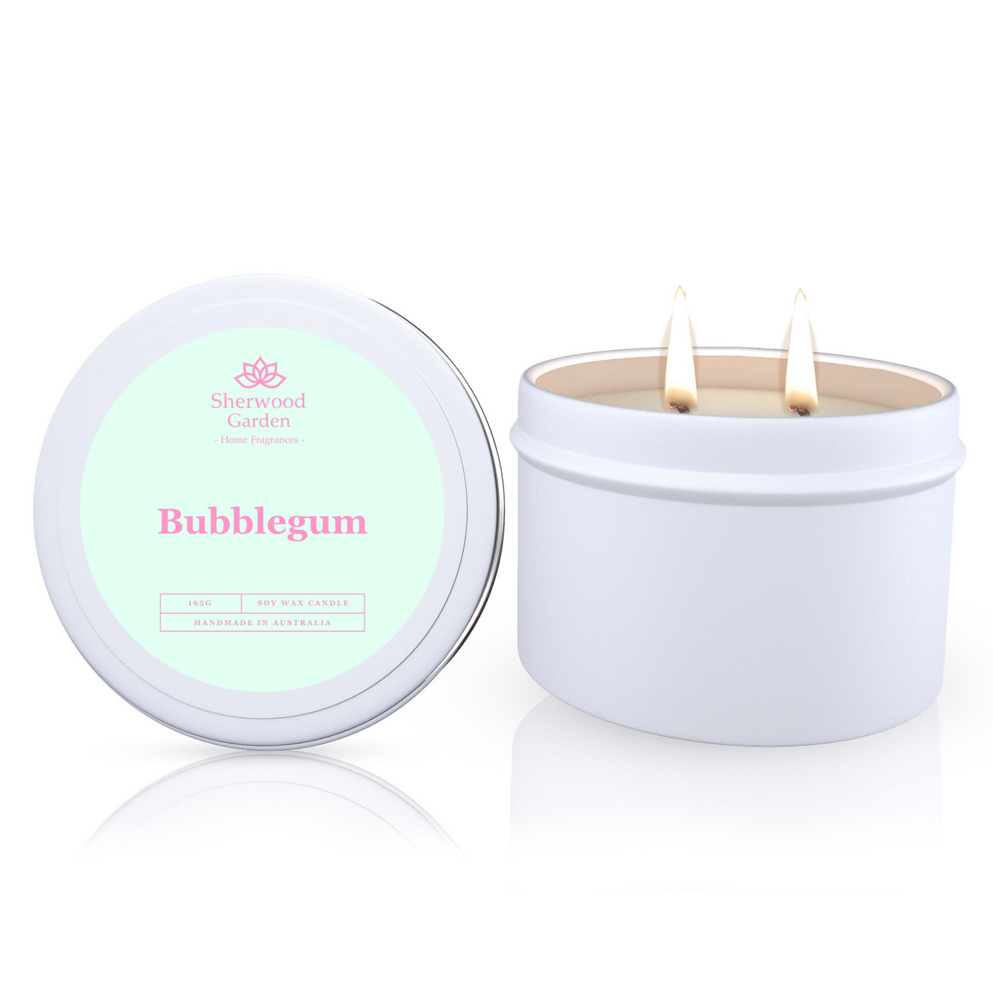 Bubblegum Soy Candle Tin 165g