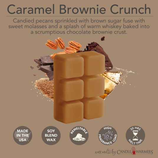 Caramel Brownie Crunch Soy Wax Melts