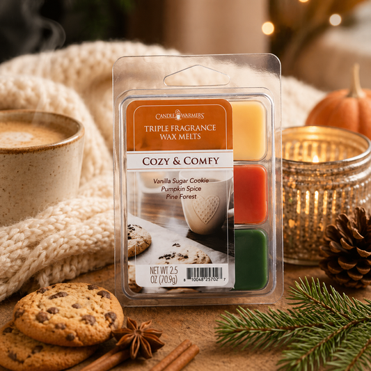 Cozy & Comfy Triple Fragrance Soy Wax Melts