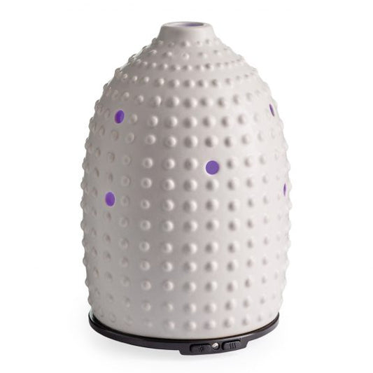 Gray Hobnail Essential Oil Diffuser