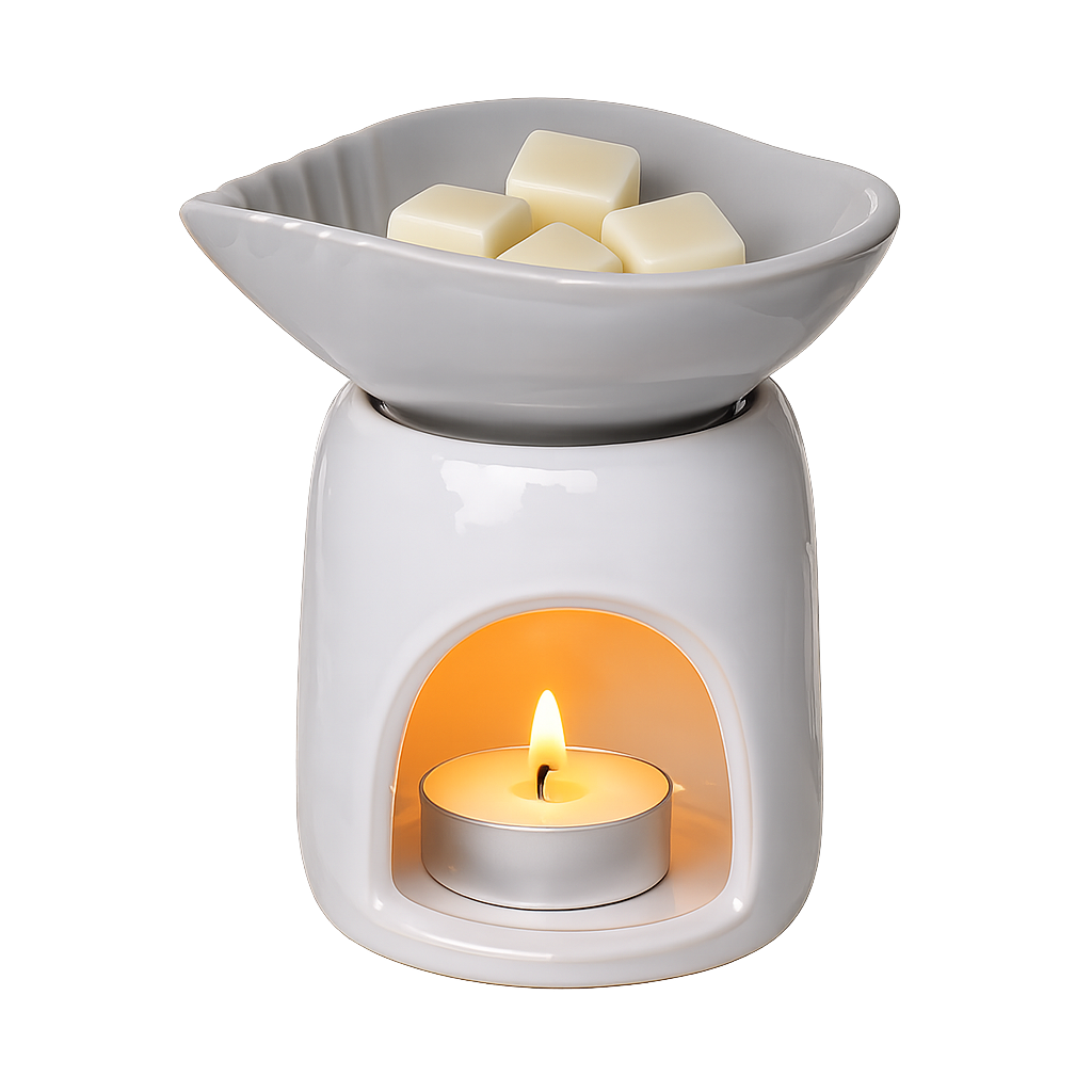 Shell Dish Ceramic Tealight Oil Burner