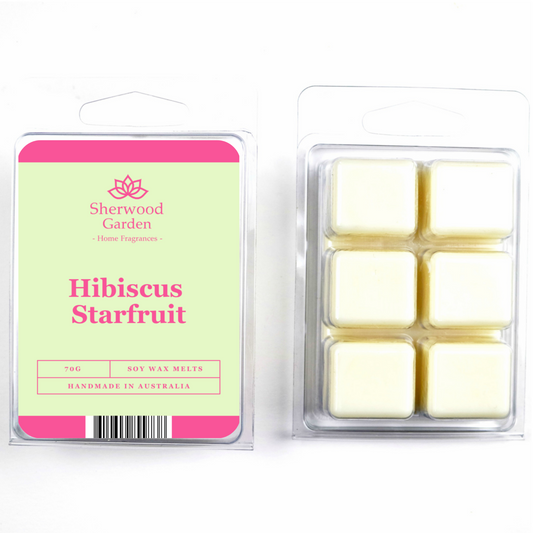 Hibiscus Starfruit Soy Wax Melts 70g