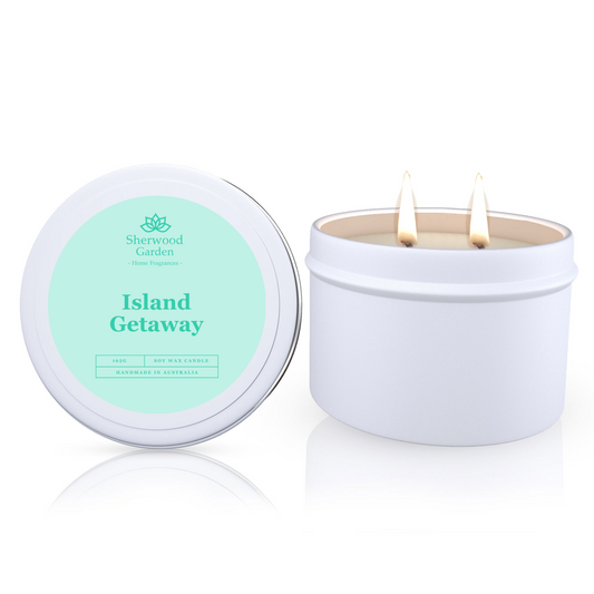 Island Getaway Soy Candle Tin 165g