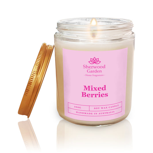 Mixed Berries Soy Candle 200g