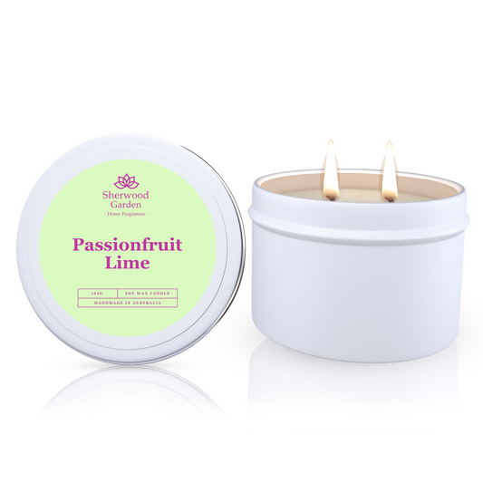 Passionfruit Lime Soy Candle Tin 165g