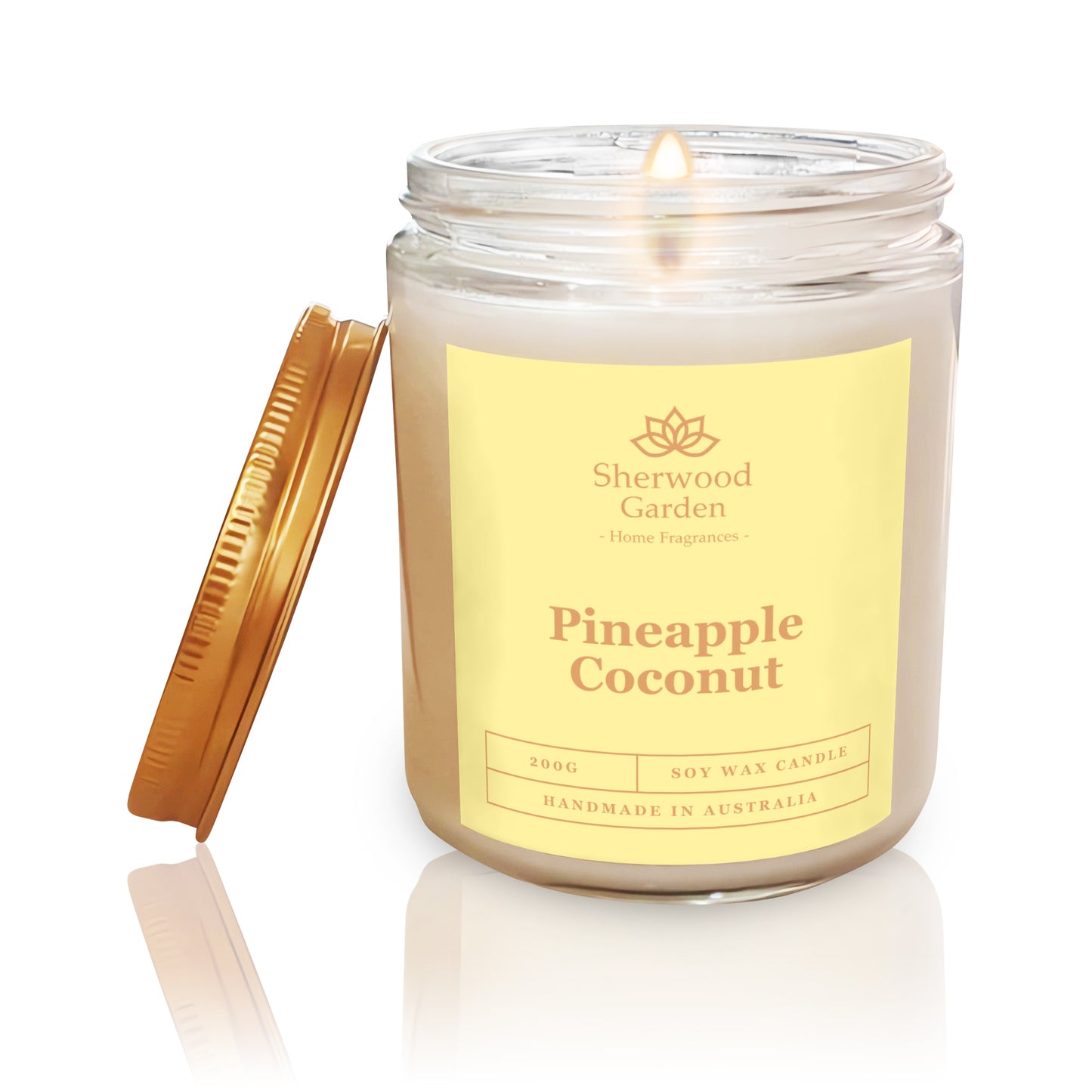Pineapple Coocnut Soy Candle 200g