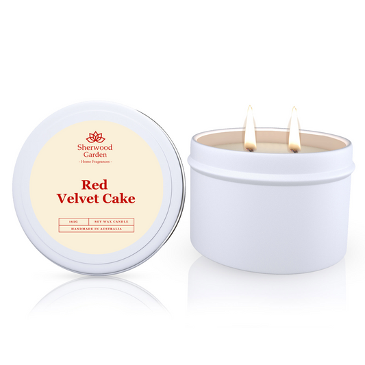 Red Velvet Cake Soy Candle Tin 165g