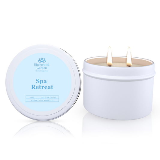 Spa Retreat Soy Candle Tin 165g