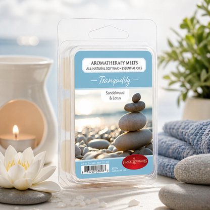 Tranquility (Sandalwood & Lotus) Aromatherapy Soy Wax Melts