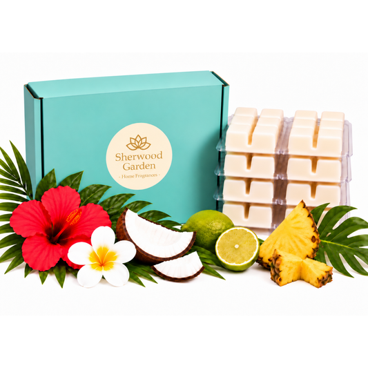 Soy Wax Melt Pack 8 x 70g  - Assorted Tropical Fragrances