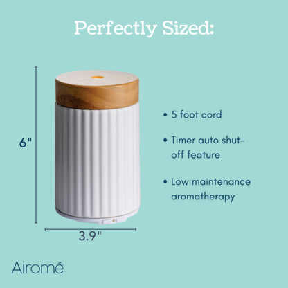 Wood & Ceramic Essential Oil Diffuser