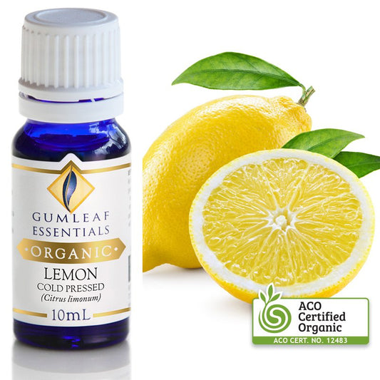 Organic Lemon Pure Essential Oil 10ml