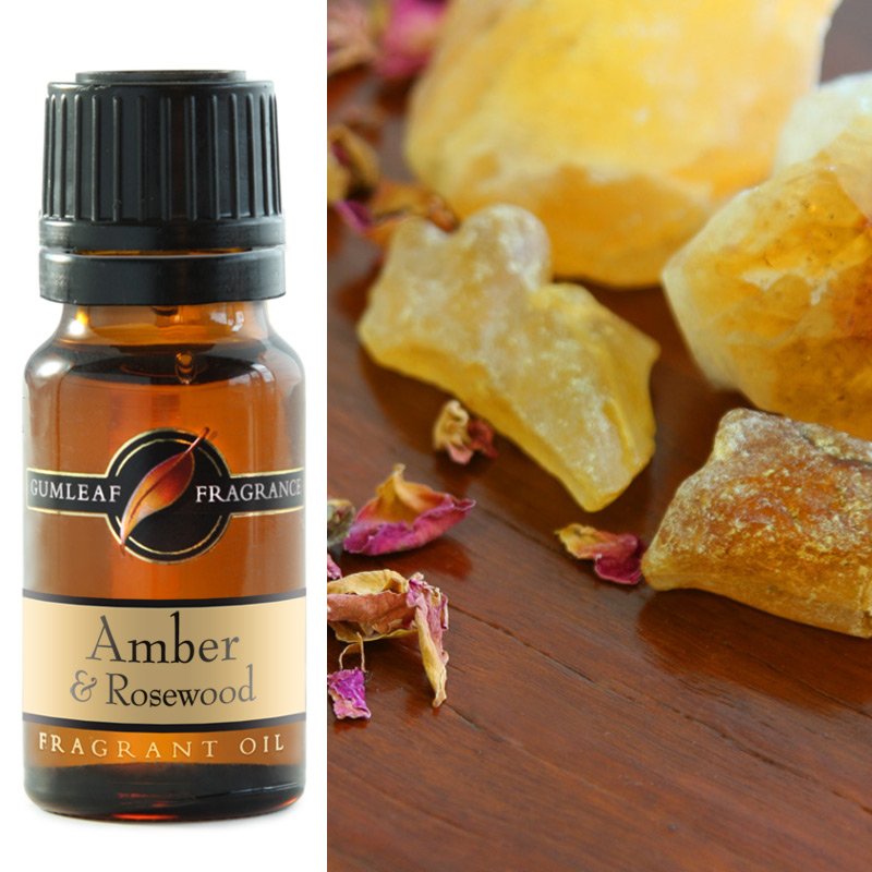 Amber & Rosewood Fragrance Oil 10ml