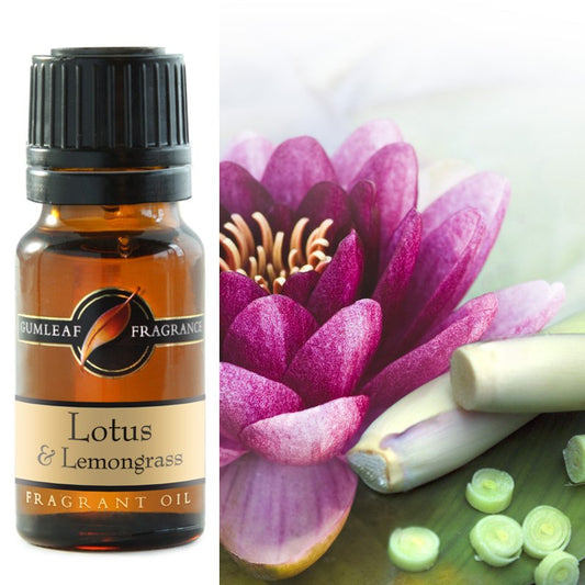 Lotus & Lemongrass Fragrance Oil 10ml