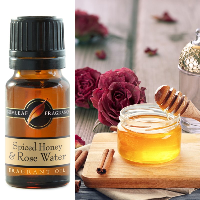 Spiced Honey & Rosewater Fragrance Oil 10ml