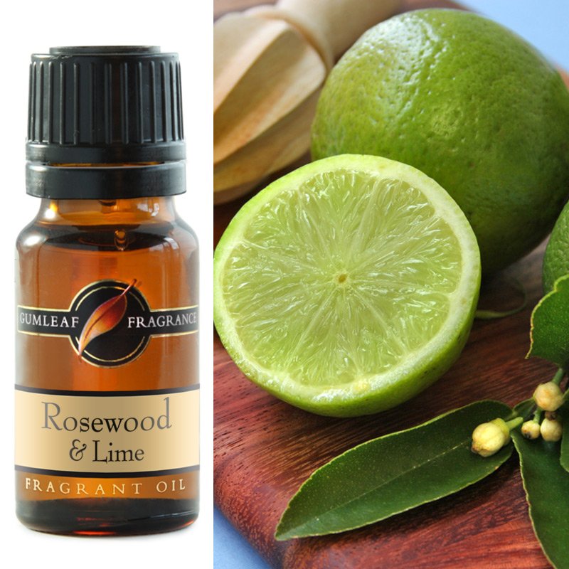 Rosewood & Lime Fragrance Oil 10ml