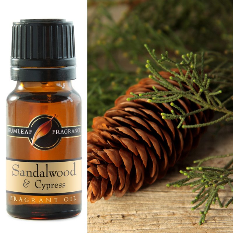 Sandalwood & Cypress Fragrance Oil 10ml
