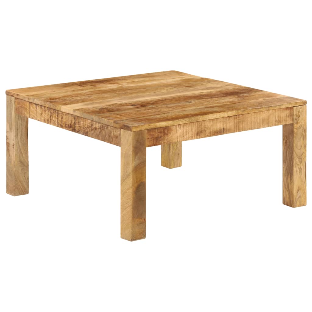 Coffee Table 80x80x40 cm Solid Mango Wood