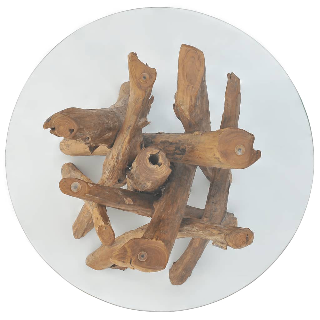 Coffee Table Solid Teak 60 cm