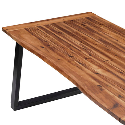 Dining Table Solid Acacia Wood 180x90 cm