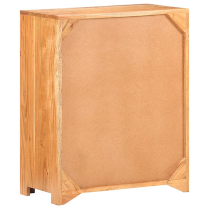 Sideboard 59x33x75 cm Solid Acacia Wood