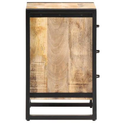 Bedside Cabinet 40x35x55 cm Solid Mango Wood
