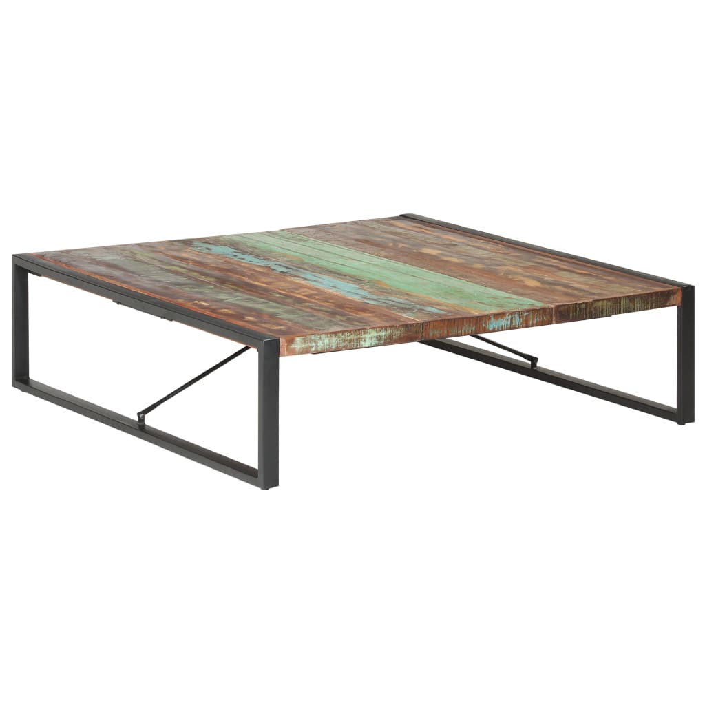 Coffee Table 140x140x40 cm Solid Wood Reclaimed