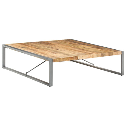 Coffee Table 140x140x40 cm Solid Wood Mango