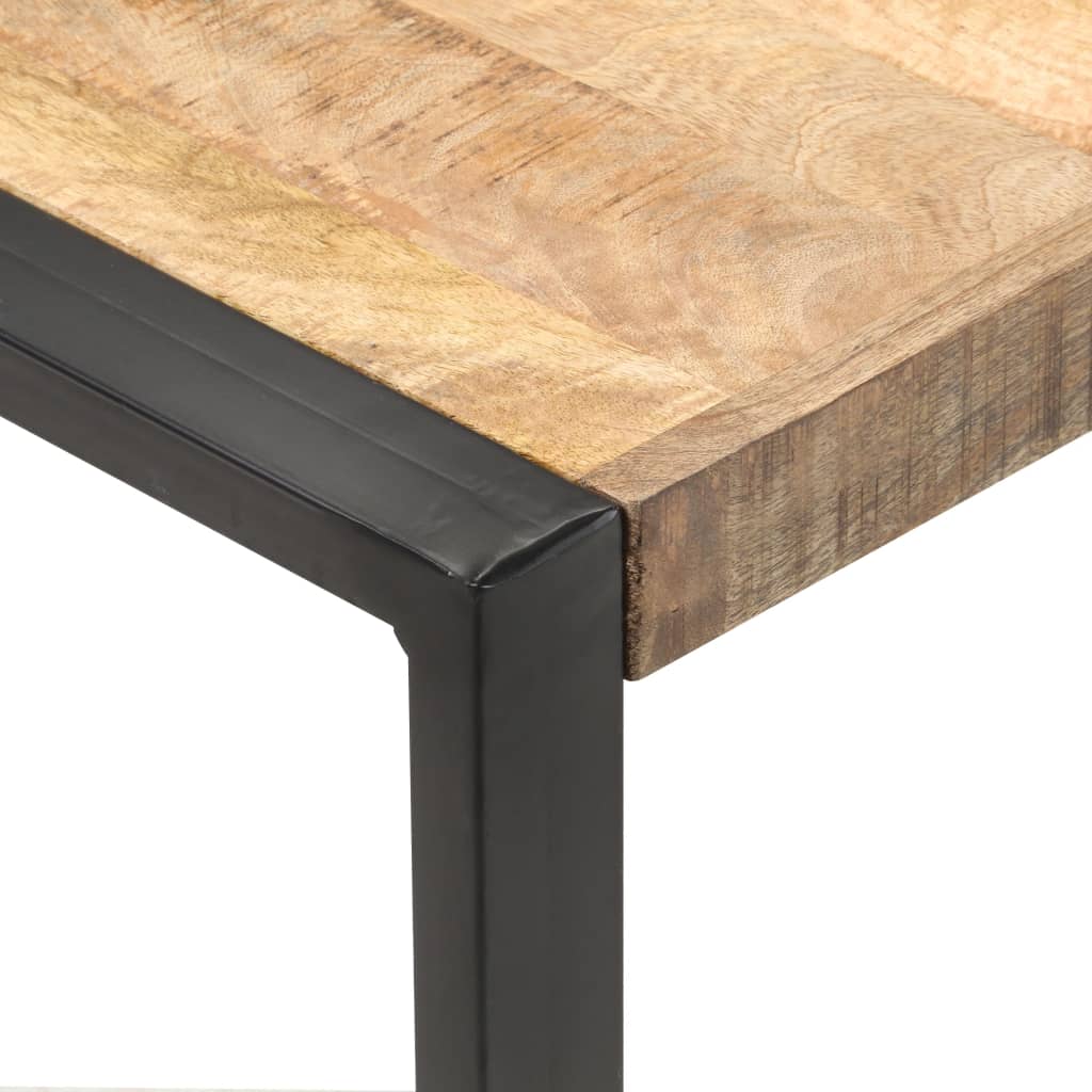 Coffee Table 120x120x40 cm Solid Wood Mango